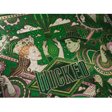 Puzzle - Theory11 Wicked 1000 piece puzzle gold foil 65x65 cm Puzzle - Theory11 Wicked 1000 piece puzzle gold foil 65x65 cm