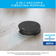 iHome iHRV10Y-BLK AutoVac Eclipse Robotas Dulkių Siurblys, Juodas