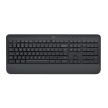 Keyboard - Logitech SIGNATURE K650 Wireless Full-Size Spill-Resistant Black Keyboard - Logitech SIGNATURE K650 Wireless Full-Size Spill-Resistant Black