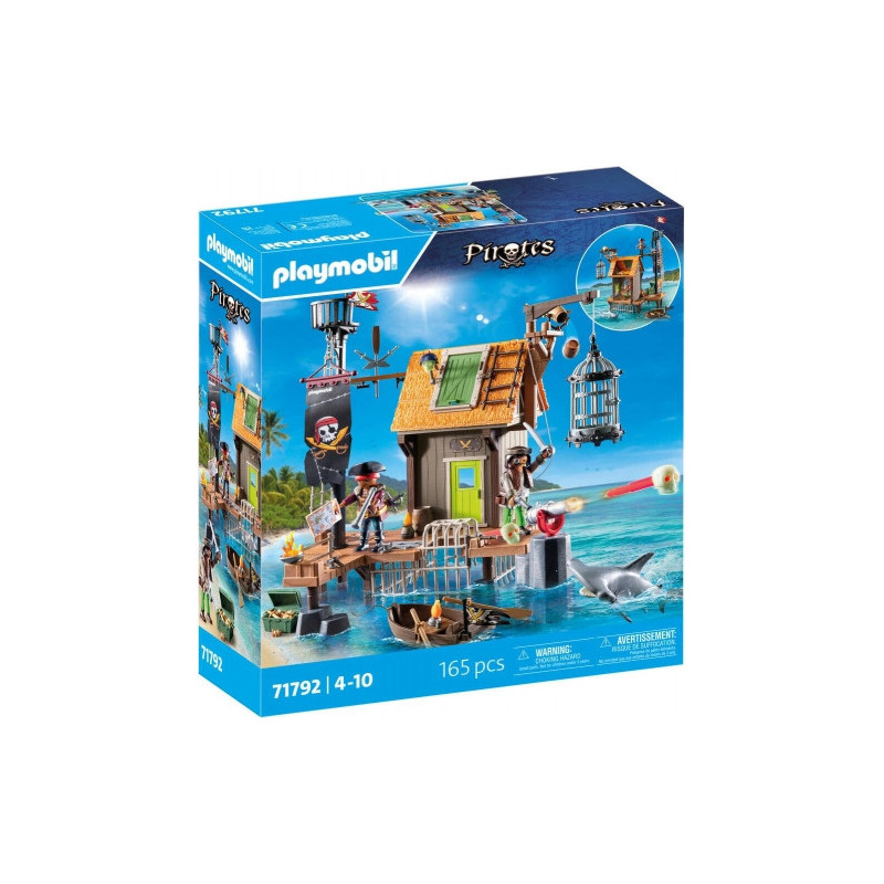 Toy set - Playmobil 71792 Pirate Harbor and Hideout with Prisons