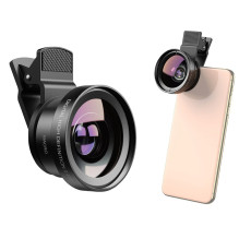 Phone Lens - Apexel APL-0.45WM 0.45x Wide Angle + 12.5x Macro Lens