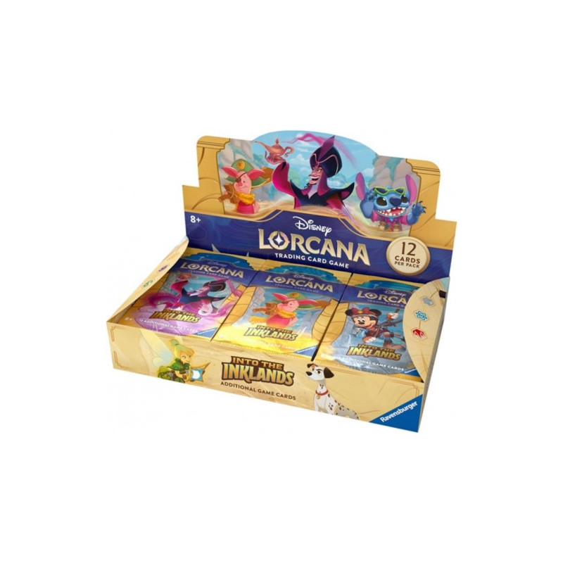 Game - Ravensburger Disney Lorcana The Inklands Display 24 Pieces