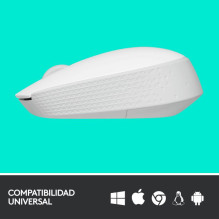 Input device - Logitech Mouse M171 Wireless Optical Tracking 12 Months Battery Life White