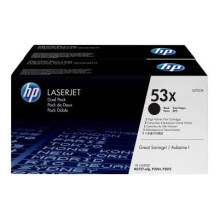 Tonerio Kasetė - HP 53X Dviejų Pakas Originalus Juodas 9800-23700 Puslapių