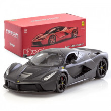 Modelis - Bburago 1:18 Laferrari Matt Black