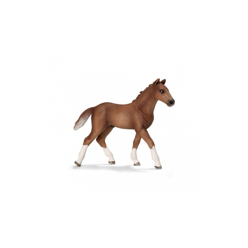 Collectible figurine - Schleich Hanoverian Foal (high quality, durable, suitable for ages 3 and up)