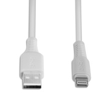 Cable - Lindy 2m USB Type A to Lightning Cable, 480Mbps, White