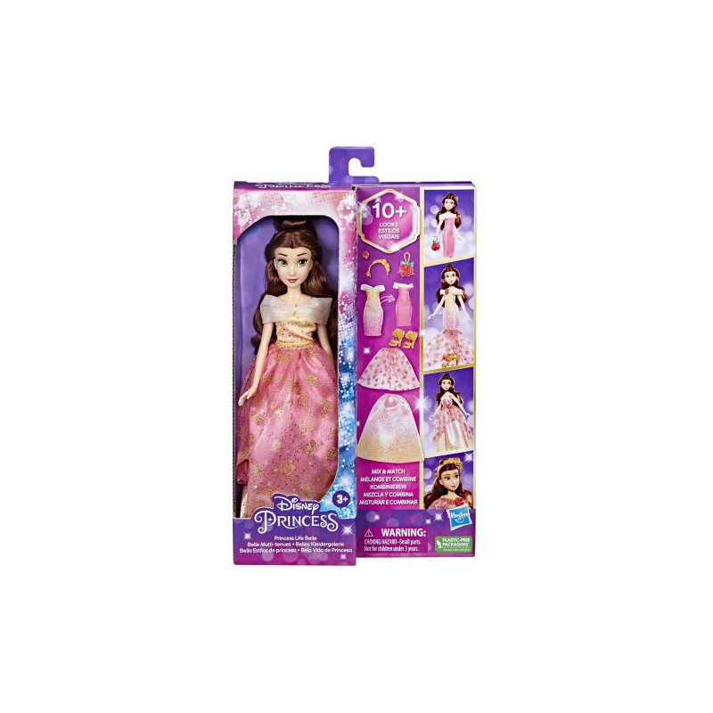 Žaislas - Hasbro Disney Princesė Gyvenimas Belle Lėlė su Priedais