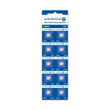 Baterija - everActive AG4 / LR626 šarminės baterijos 10 vnt 1.5V Baterija - everActive AG4 / LR626 šarminės baterijos 10 vnt 1.5V