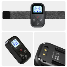 Nuotolinis valdymas - Telesin GP-RTM-T10 Bluetooth nuotolinio valdymo pultas GoPro HERO 8-12, LCD, įkraunamas