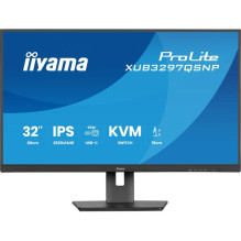 Monitor - iiyama XUB3297QSNP-B1 32" QHD IPS USB-C KVM Black