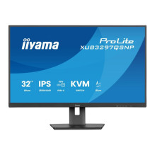 Monitorius - iiyama XUB3297QSNP-B1 32" QHD IPS USB-C KVM Juodas