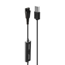 Adapter - Lindy USB Tipo A į Jabra QD Ausinių Adapteris su Garso Reguliavimu