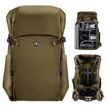 Bag - KF Concept Star Wander 04 30L with laptop pocket Khaki Bag - KF Concept Star Wander 04 30L with laptop pocket Khaki