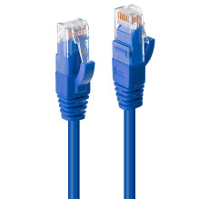 Network cable - Lindy 10m Cat.6 U/UTP 250MHz copper 26AWG blue Network cable - Lindy 10m Cat.6 U/UTP 250MHz copper 26AWG blue