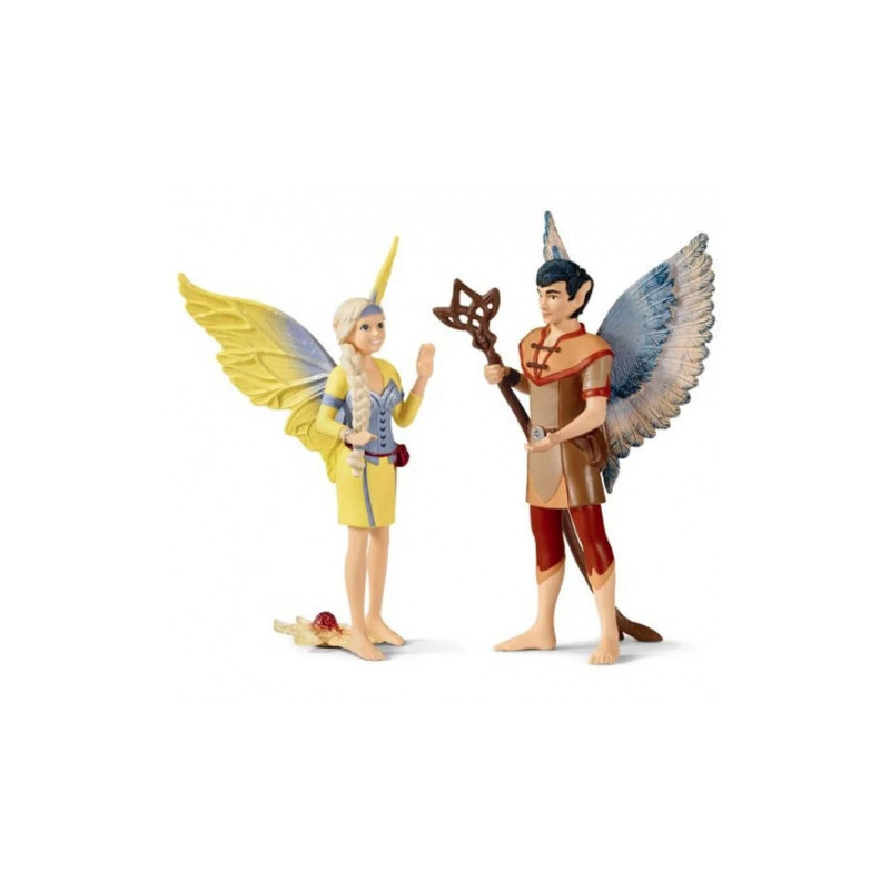 Kolekcinė figūrėlė - Schleich Sera ir Jaro žaidimų figūra, realistiškas detalizavimas, tinkama nuo 3 metų