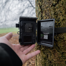 Kameros - Caruba Wildcamera Raccoon Solar 4K, 46MP, WiFi, 32GB