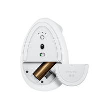 Įvesties įrenginys - Logitech Mouse Lift (910-006477, ergonomiškas, belaidis, Bluetooth, baltas) Įvesties įrenginys - Logitech Mouse Lift (910-006477, ergonomiškas, belaidis, Bluetooth, baltas)