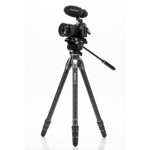 Tripod - Benro Tortoise 24CLV Carbon fiber, leveling base, adjustable legs