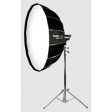 Apšvietimo įranga - Phottix Raja Quick-Folding Softbox 120 sulankstomas, tvirtas