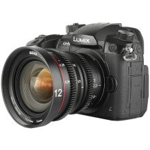 Lens - Meike MK 12MM T2.2 Micro 4/3 Manual Focus Wide Angle Black Lens - Meike MK 12MM T2.2 Micro 4/3 Manual Focus Wide Angle Black