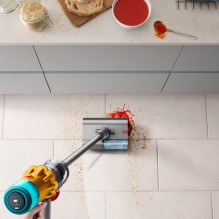 Siurblys - Dyson V12 Submarine 3-in-1 HEPA Baterija 60min 0.35L Geltona