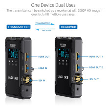 Vaizdo perdavimo sistema - Feelworld W1000S HDMI SDI Belaidis Siųstuvas 300m 0.08s delsimas