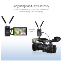 Video Transmission System - Feelworld W1000S HDMI SDI Wireless Transmitter 300m 0.08s Delay