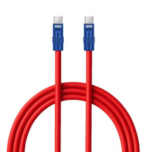 USB-C cable - Newell USB-C 100W 2m silicone red-blue