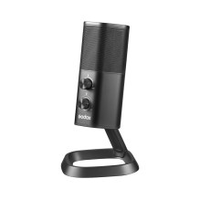 Microphone - Godox UMic22 Dual Pattern USB Condenser 100m Range Black