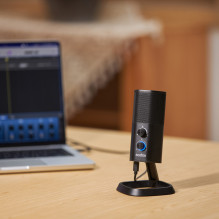 Microphone - Godox UMic22 Dual Pattern USB Condenser 100m Range Black