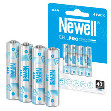 Battery - Newell CellPro AAA Alkaline Batteries 1.5V, 4 pcs, mercury-free
