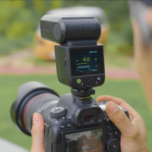 Fotoaparato blykstė - Godox V480C TTL Li-ion blykstė Canon, vadovo numeris 50, belaidė