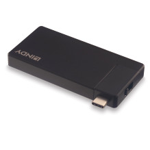 USB-C dokų stotis - Lindy DST-Micro 4K HDMI, 100W PD, USB 3.2 Gen 1