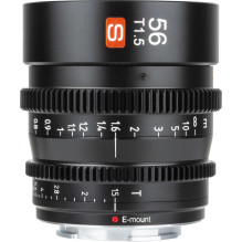 Lens - Viltrox S 56 T1.5 Cine APS-C MF Sony E Mount Lens - Viltrox S 56 T1.5 Cine APS-C MF Sony E Mount