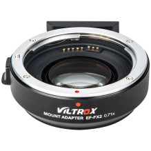 Adapteris - Viltrox EF FX2 Pro (Canon EF to Fuji X, manual aperture, autofocus) Adapteris - Viltrox EF FX2 Pro (Canon EF to Fuji X, manual aperture, autofocus)