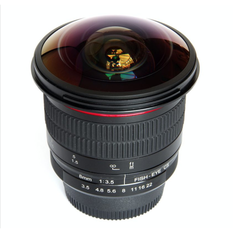 Lens - Meike MK 8mm F3.5 Fisheye Lens for Nikon DSLR Cameras
