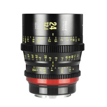 Objektyvas - Meike Prime 24mm T2.1 45mm Image Circle Black Objektyvas - Meike Prime 24mm T2.1 45mm Image Circle Black