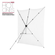 Backdrop - WESTCOTT X-Drop Pro 8' x 13' Wrinkle-Resistant Aluminum Stand Backdrop - WESTCOTT X-Drop Pro 8' x 13' Wrinkle-Resistant Aluminum Stand