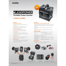Power - Godox LP800X 800W, 12000mAh, 3x220V, 3xUSB Power - Godox LP800X 800W, 12000mAh, 3x220V, 3xUSB