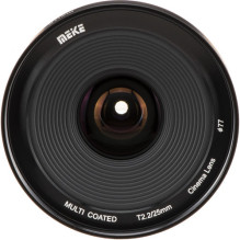 Objektyvas - Meike MK 25mm T2.2 Sony E mount, rankinis fokusavimas, mažos dispersijos stiklas