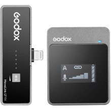 Microphone system - Godox MoveLink LT1 Wireless Lavalier, Lightning Connector Microphone system - Godox MoveLink LT1 Wireless Lavalier, Lightning Connector