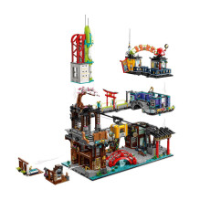 Konstruktorius - LEGO NINJAGO City Markets (Lego 71799, 6163 vnt., 21 minifigūra) Konstruktorius - LEGO NINJAGO City Markets (Lego 71799, 6163 vnt., 21 minifigūra)