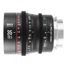 Lens - Meike MK 35mm T2.1 S35 PL mount, T2.1, 48cm focus, 80mm diameter