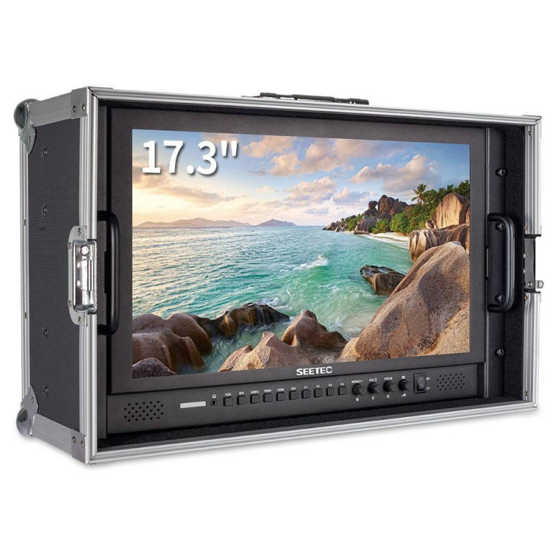 Monitor - Feelworld SEETEC 17.3" 1920x1080 Pro Broadcast LCD HDMI SDI AV