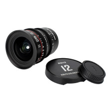 Lens - Meike 12mm T2.5 Super 35 Prime EF Mount Metal Lens - Meike 12mm T2.5 Super 35 Prime EF Mount Metal