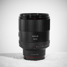 Objektyvas - Meike 85mm f / 1.4 AF STM objektyvas Fullframe (Sony E, f / 1.4, 0.63m)