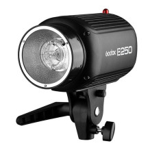 Studio Flash Kit - Godox E250 F 250Ws Flash Heads, 150W Modeling Light