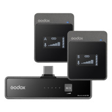 Microphone system - Godox MoveLink UC2 USB C wireless microphone system with 2 transmitters Microphone system - Godox MoveLink UC2 USB C wireless microphone system with 2 transmitters