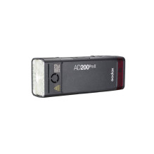 Lighting Equipment - Godox Witstro AD200Pro II Portable Flash Unit, 1/512-1 Power Output, Two-Color Modeling Lamps